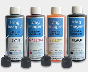 4 oz. Refill Ink Set- Icing Images