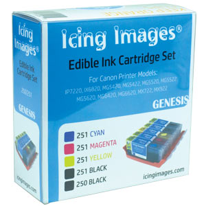 Genesis Series Edible Ink Cartridges Set