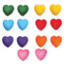 Mini Heart Pop-Ons - Assorted