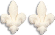 Fleur-De-Lys Sugar Pop-Ons