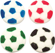 Soccer Ball Sugars - Asst Colors