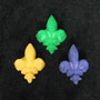 Fleur De Lys- Mardi Gras Colors