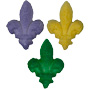 Fleur De Lys- Mardi Gras Colors