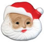 Santa Face - Small - A.A.