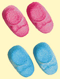 Baby Shoes - Pink & Blue Asst