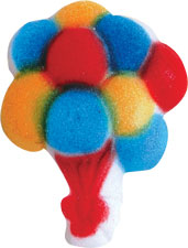 Balloon Pop-Ons - Red/Yl/Bl.