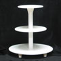 3-Tier Cake Stand - White