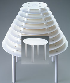Coast Tier Plate - White -  9