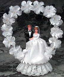 To Have & To Hold Cake Topper