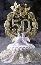 50th Anniversary Topper