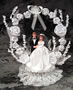Be Mine! Cake Topper - Lace Dress