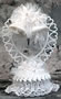 Satin Bells, Woven Hearts Topper