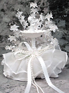 Cupid's Fountain Cake Topper