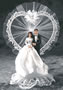 Just Married! Cake Topper