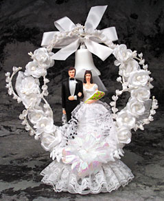 Floral Splendor Cake Topper