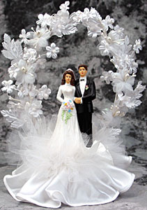 Flowering Love Cake Topper