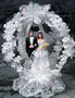 Arch Of Flowers Cake Topper*