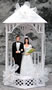 Bride & Groom Gazebo Topper