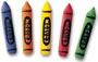 Crayons - Assorted- Molded Sugar