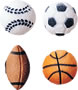 Sports Balls Asstd. Sugars