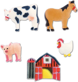 Farm Animals Assorted Sugars - 1