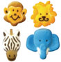 Jungle Animals Sugars - 1-1/4