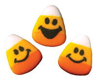 Candy Corn Faces Sugars