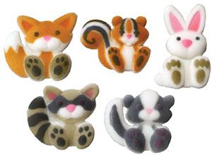 Woodland Animals Asst Sugars