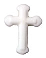 Small White Cross - Sugar
