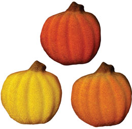 Shimmer Pumpkin Sugars - Assorted