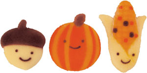 Autumn Friends Assorted Sugars