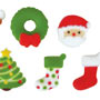 Deluxe Holly Jolly Assorted Sugars