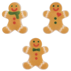 Gingerbread Man Assortment Sugars