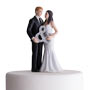 Bride & Groom Holding Ampersand