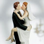 Kissing Couple Wedding Topper