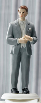 Mix & Match Groom-Groom In Grey Tux