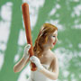 Baseball Bride At Bat!