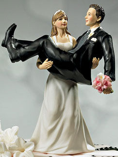 To Have & To Hold- Bride Holding Groom!
