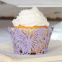 Butterfly Cupcake Wrapper - Blue