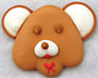 Teddy Bear Cookie Face