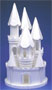 Castle #8 Lighted - White