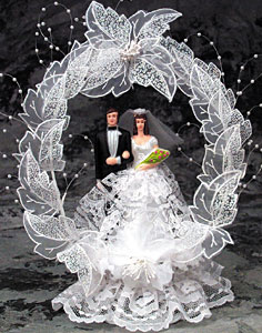 Tunnel Of Love Cake Topper