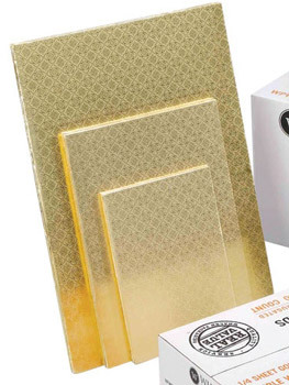 Gold Wrap Arounds - 1/2 Sheet