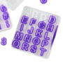 Fondant Letter and Number Cutter Sets, 42 pc.