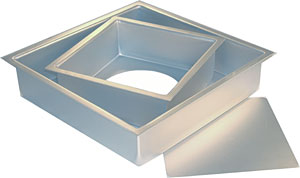 Removable Bottom Pan - Square 4